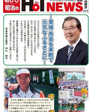 県政報告（チラシ）　No73