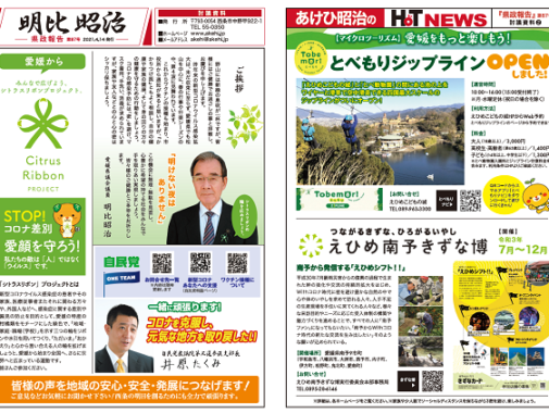 県政報告（チラシ）　No.87